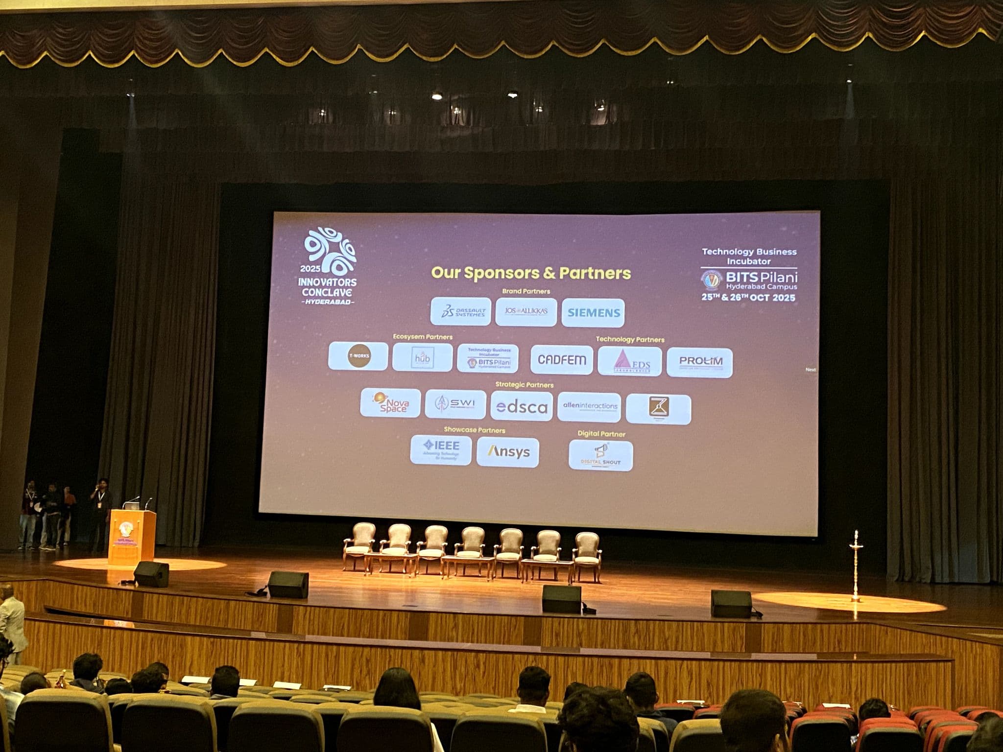 Innovators Conclave Hackathon - Final presentation and demo highlight